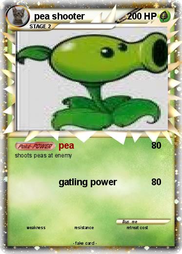 Pokemon pea shooter