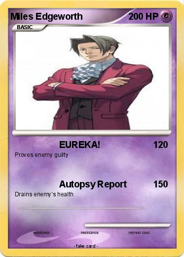 Pokemon Miles Edgeworth
