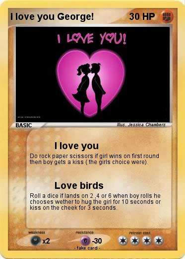 Pokemon I love you George!