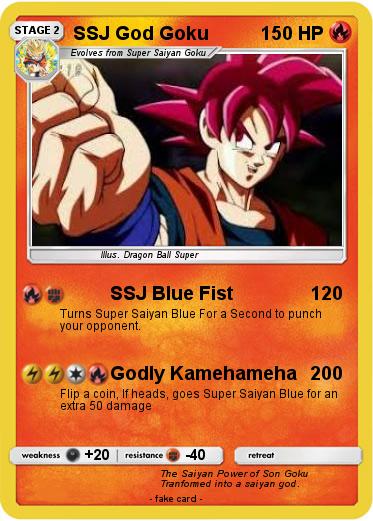 Pokemon SSJ God Goku