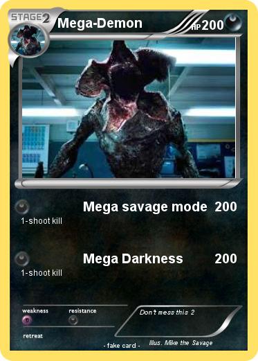 Pokemon Mega-Demon
