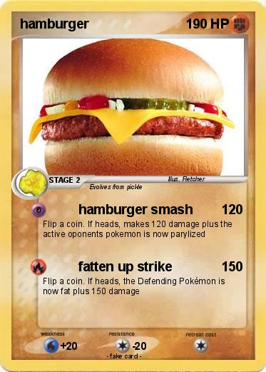 Pokemon hamburger