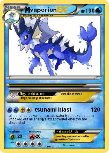 Pokemon vaporion
