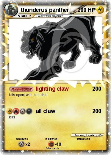 Pokemon thunderus panther