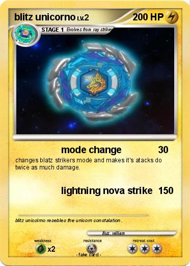 Pokemon blitz unicorno
