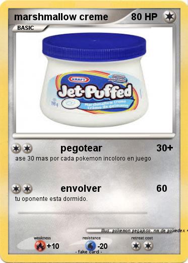 Pokemon marshmallow creme