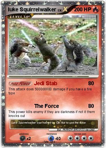 Pokemon luke Squirrelwalker