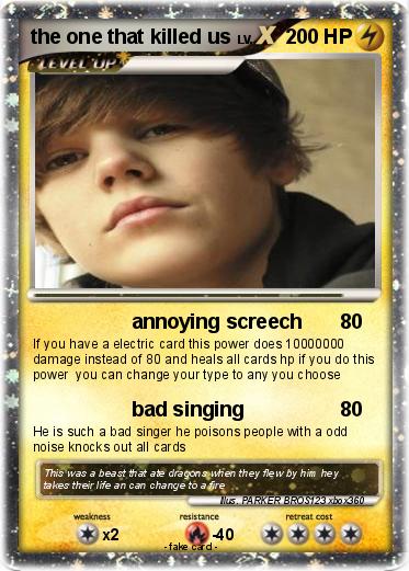 Pokemon the one that killed us