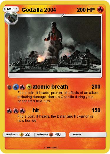 Pokemon Godzilla 2004