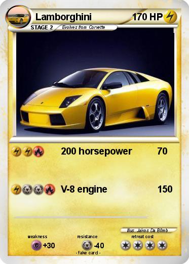 Pokemon Lamborghini