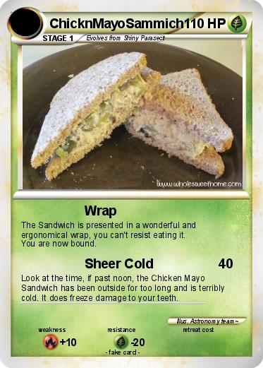 Pokemon ChicknMayoSammich