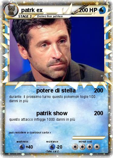 Pokemon patrk ex