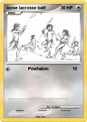 Pokemon loose lacrosse ball!