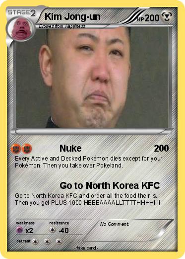 Pokemon Kim Jong-un
