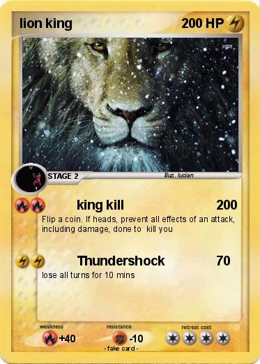 Pokemon lion king