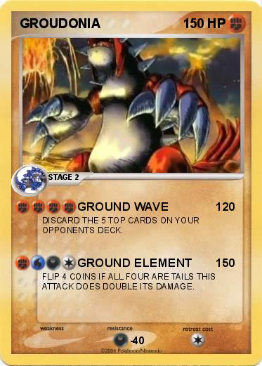 Pokemon GROUDONIA