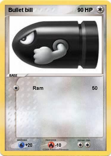 Pokemon Bullet bill