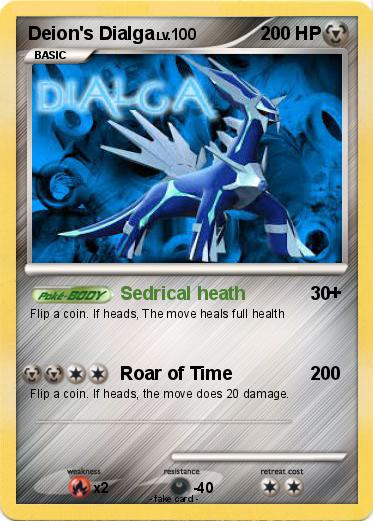 Pokemon Deion's Dialga