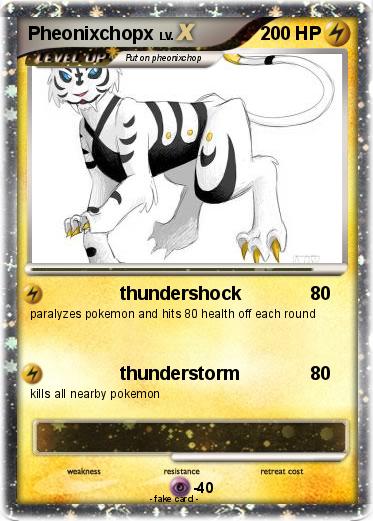 Pokemon Pheonixchopx