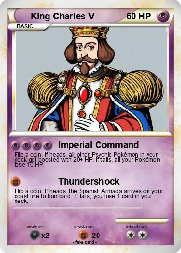 Pokemon King Charles V