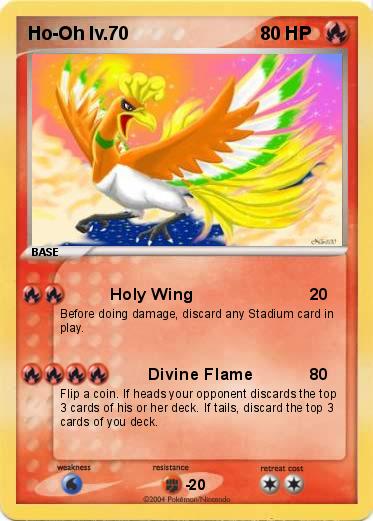 Pokemon Ho-Oh lv.70