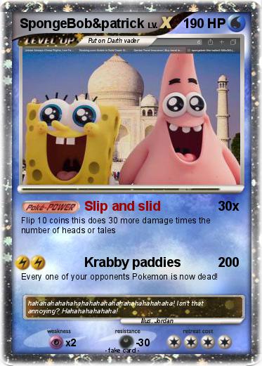 Pokemon SpongeBob&patrick