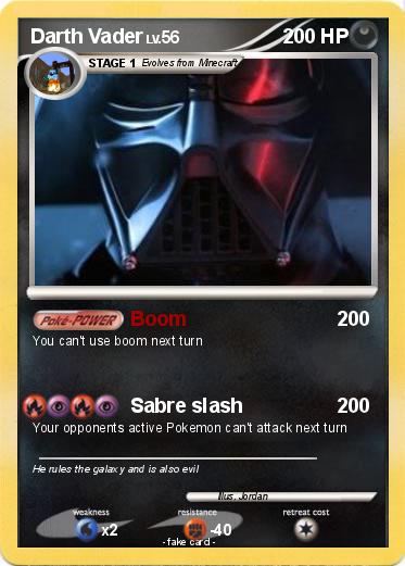 Pokemon Darth Vader