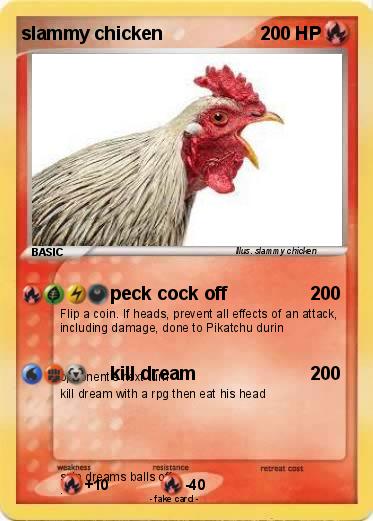 Pokemon slammy chicken