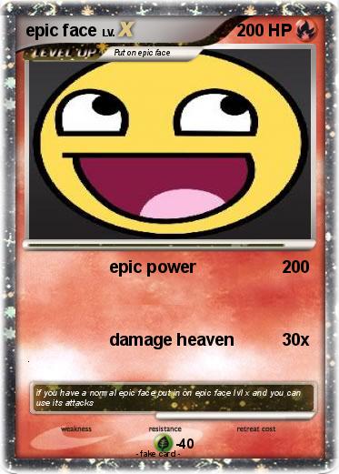 Pokemon epic face