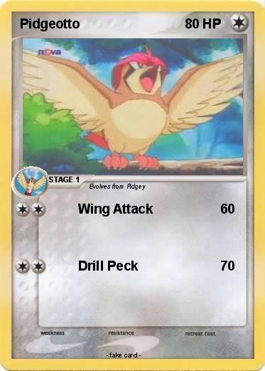 Pokemon Pidgeotto