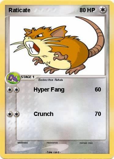 Pokemon Raticate