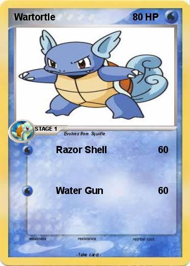 Pokemon Wartortle