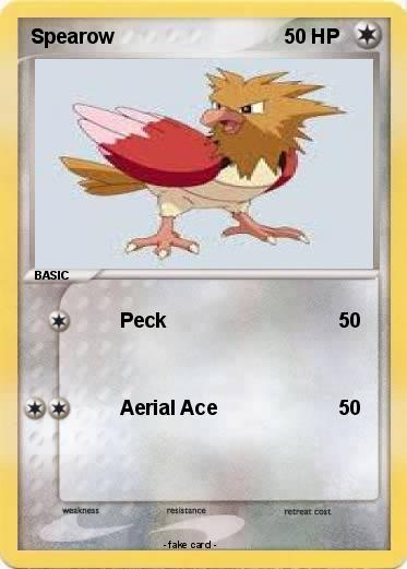 Pokemon Spearow