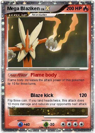 Pokemon Mega Blaziken