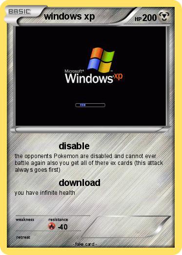 Pokemon windows xp