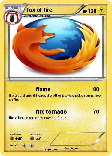 Pokemon fox of fire