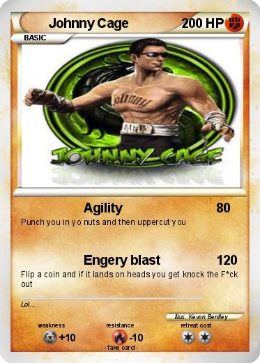Pokemon Johnny Cage