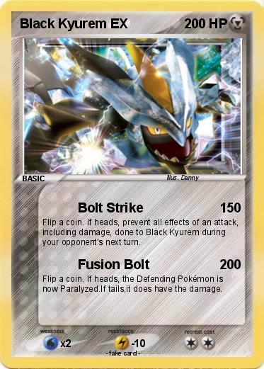 Pokemon Black Kyurem EX
