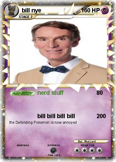 Pokemon bill nye