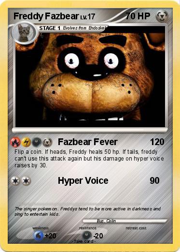 Pokemon Freddy Fazbear