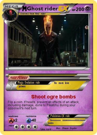 Pokemon Ghost rider