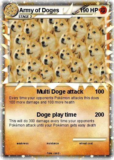 Pokemon Army of Doges