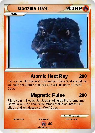 Pokemon Godzilla 1974