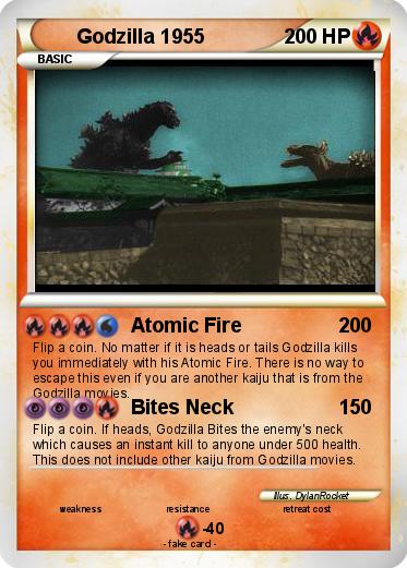 Pokemon Godzilla 1955