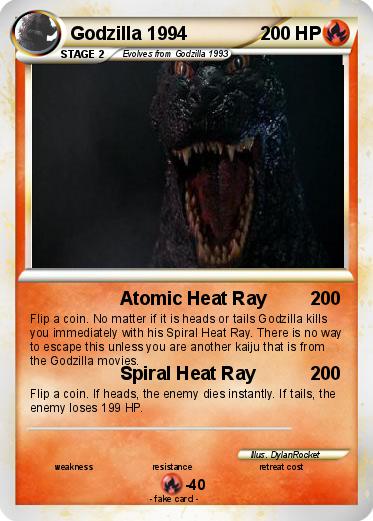 Pokemon Godzilla 1994
