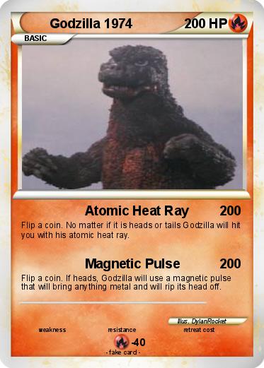 Pokemon Godzilla 1974