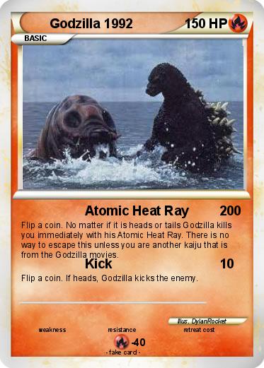 Pokemon Godzilla 1992