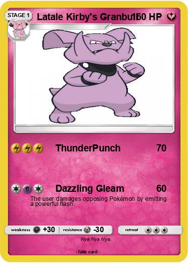 Pokemon Latale Kirby's Granbull