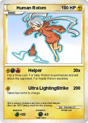 Pokemon Human Rotom