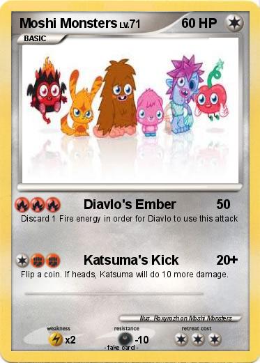 Pokemon Moshi Monsters